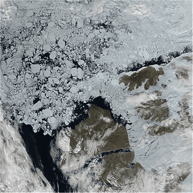 sea ice image