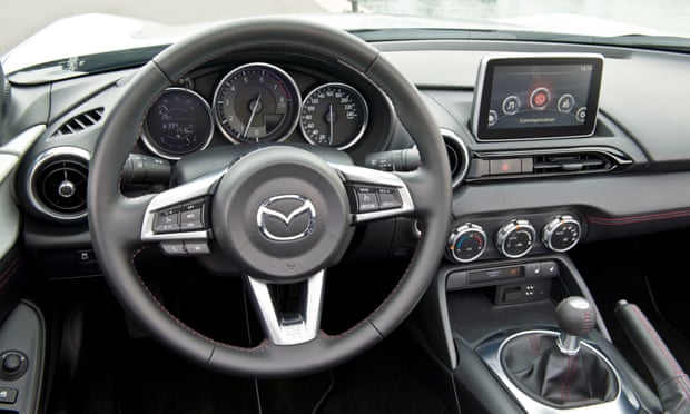 Inside story: the nicely appointed interior.