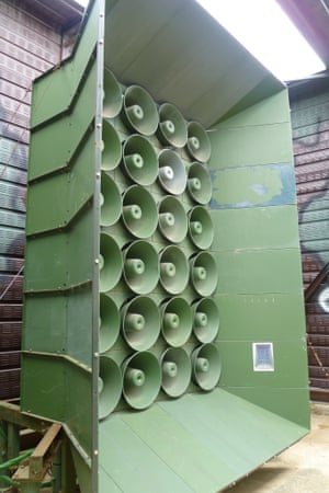 A handout picture from the South Korean defence ministry showing one of the loudspeakers.