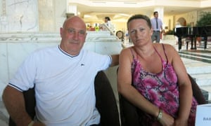 Glenn and Anita Whitehead from Swanley, Kent. 