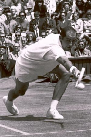 Hewitt at Wimbledon during his playing days.