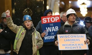 wisconsin unions rally