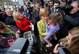 Nicola Sturgeon in Corstorphine