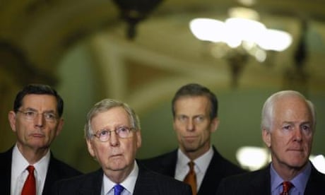 John Thune, third from right.