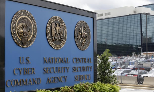 The NSA campus in Fort Meade. The bulk collection of telephone metadata was first revealed in 2013 by Edward Snowden. Photograph: Patrick Semansky/AP