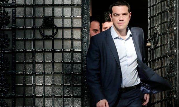 Alexis Tsipras, the Greek prime minister,