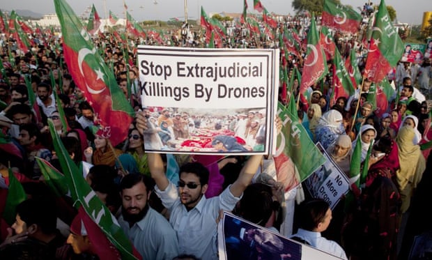 pakistan protest us drone strikes