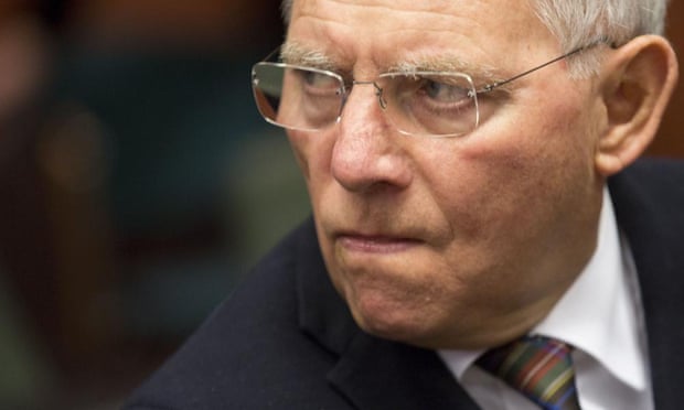 German Finance Minister Wolfgang Schaeuble is not impressed with the proposals tabled by Greece