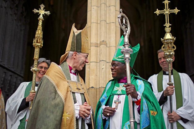 John Sentamu and Justin Welby at York Minster
