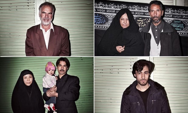 A series of street portraits taken in the holy city of Qom, Iran, by Magnum photographer Paolo Pellegrin