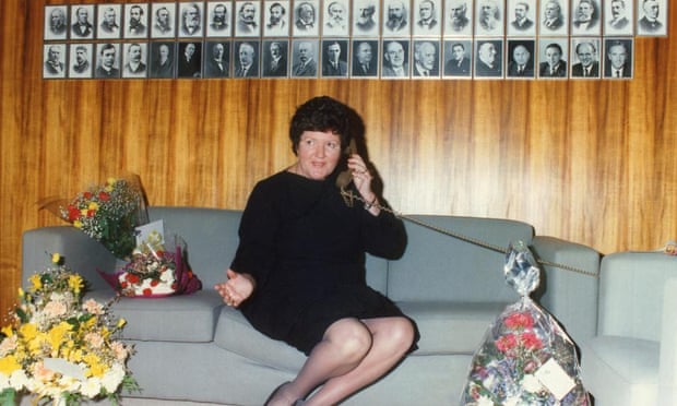 Joan Kirner on 9 August 1990 – her first day as premier.