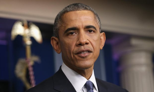 President Obama at the White House.