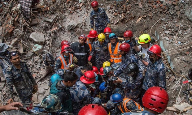 Nepal earthquake: boy saved from the rubble | World news | The.