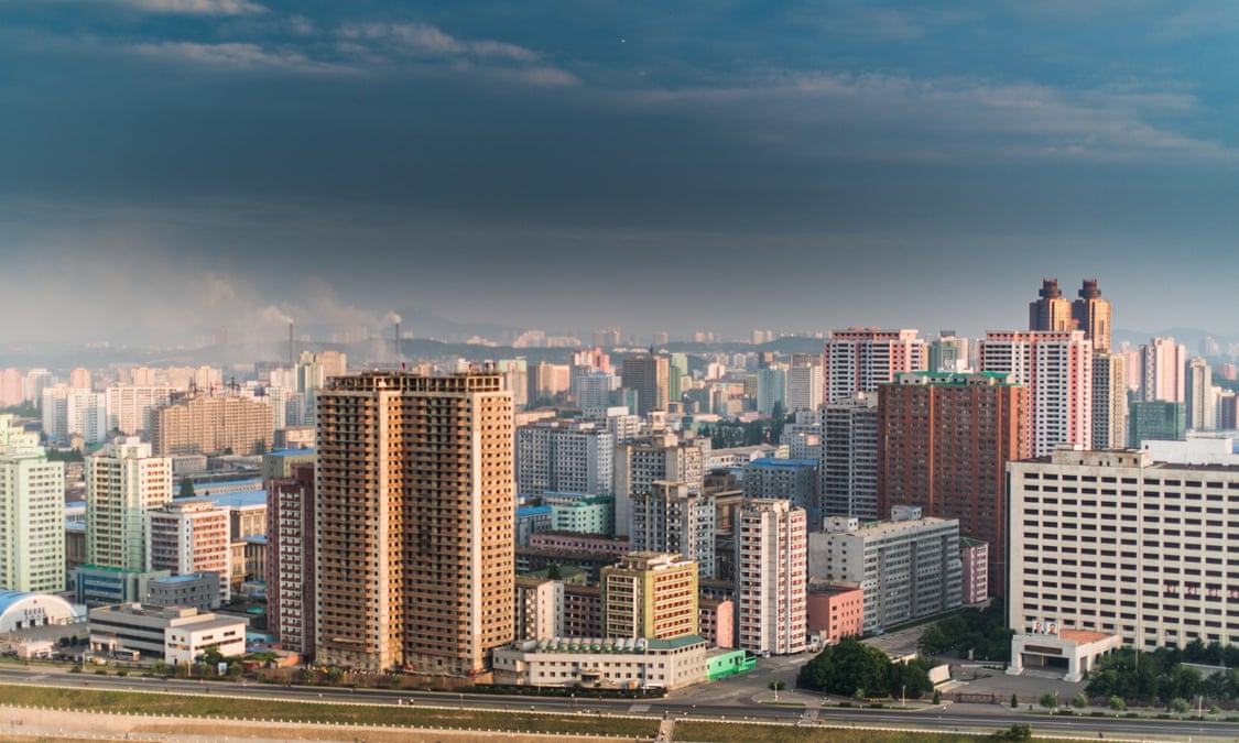 Pyongyang - Pyongyang is booming, but in North Korea all is not what it seems ... - Jan 15, 2015 ... Pyongyang's skyline. The North Korean capital is enjoying a building and   consumption boom. Photograph: UkrikPedersenTransterra/Barcroft.