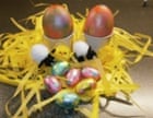 Painted eggs