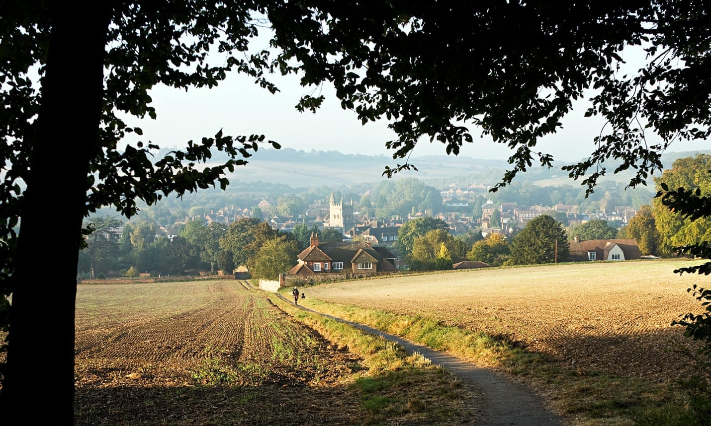 Amersham in the green belt in Buckinghamshire