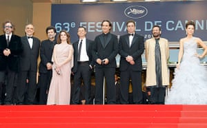 Actor Li Feier at a Cannes pres...