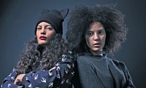 'We were screaming at each other just two hours ago' … Ibeyi, AKA Naomi (left) and Lisa-Kaindé Díaz.