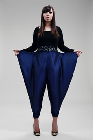 Rhiannon Lucy Cosslett in trousers