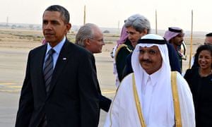 US President Obama visits Saudi Arabia