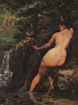 Courbet - backs in art