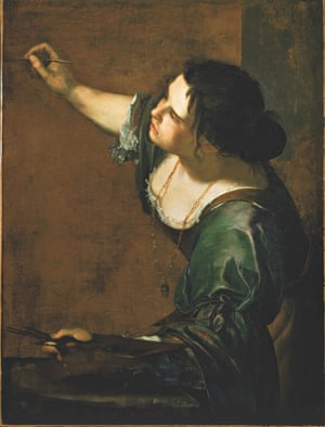 Self-Portrait as the Allegory of Painting (c 1638-39) by Artemisia Gentileschi.