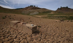 california drought lake mcclure la grange