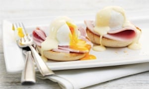 Eggs Benedict: a dish in which to luxuriate.