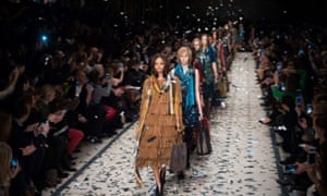 Burberry's autumn collection at London fashion week – analysts say the brand's ability to adapt is key to its success.