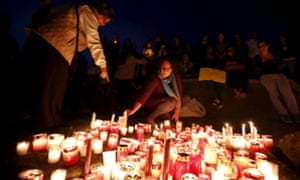 Vigil to commemorate migrants who died at sea in Sliema, outside Valletta.