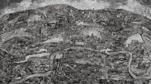 Diorama Map London (2010), a  collage of around 4,000 images to Sohei Nishino.