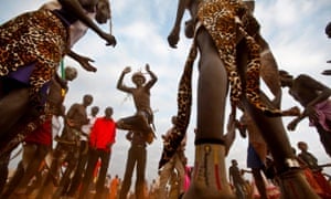 Southern Sudanese celebrate their country's independence