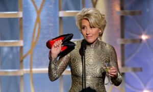 Emma Thompson at 2014 Golden Globes