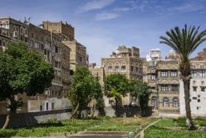 Traditional old houses in the old city of Sana'a