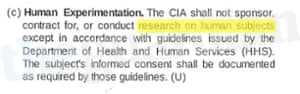 cia human experimentation