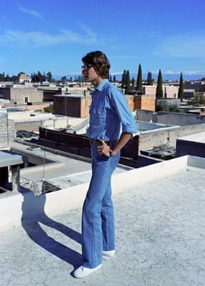 His style really bloomed in the heat ... Yves Saint Laurent in Marrakech in 1972. Photograph: Reginald Gray/Cond Nast Archive/Corbis
