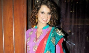 She mixes classic and new without trying too hard ... Kangana Ranaut. Photograph: Yogen Shah/India Today Group/Getty Images