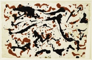 Jackson Pollock, Untitled 1951. Courtesy of The Pollock-Krasner Foundation ARS, NY and DACS, London 2015/The Museum of Modern Art, New York/Scala, Florence