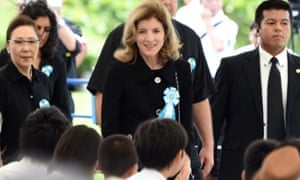 US Ambassador to Japan Caroline Kennedy at the memorial service.