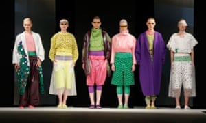 Designs by Nataliya Brady shown at Graduate Fashion Week.
