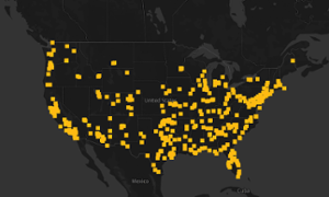 the counted map
