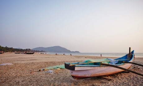 Dusk on Agonda beach Goa