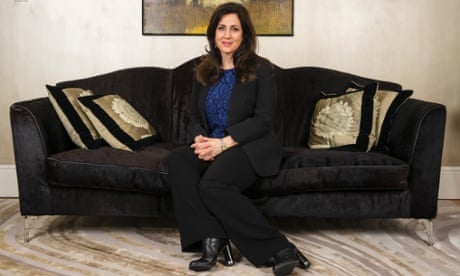 Baroness Shields photographed at her home in west London by Antonio Olmos for the Observer New Review.