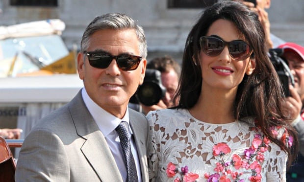 The wedding of George Clooney and Amal Alamuddin, Venice, Italy - 28 Sep 2014