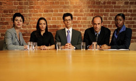 Job interview panel