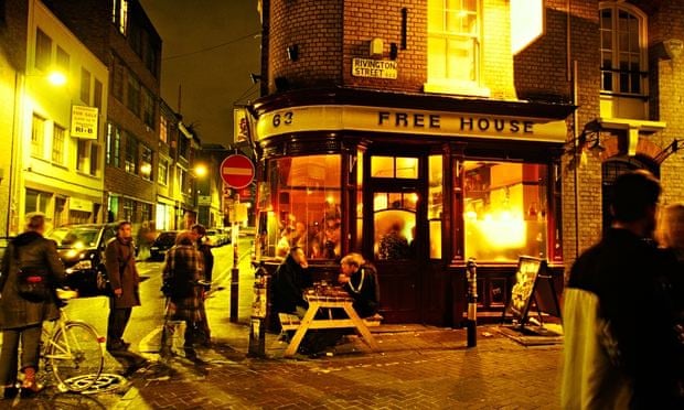 Heart of the scene … the Bricklayers Arms in Shoreditch. Photograph: Everynight Images/Alamy