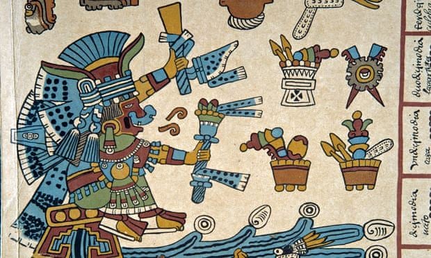 Detail from the Codex Borbonicus