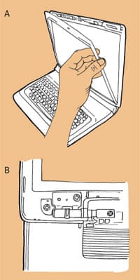 Learn to fix a loose laptop screen Life and style The Guardian