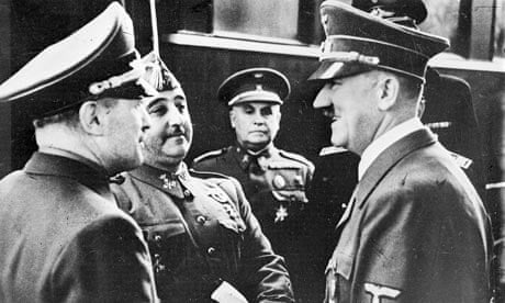 General Franco meeting Adol Hitler