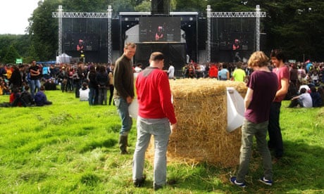 L'Uritonnoir en acción en un festival